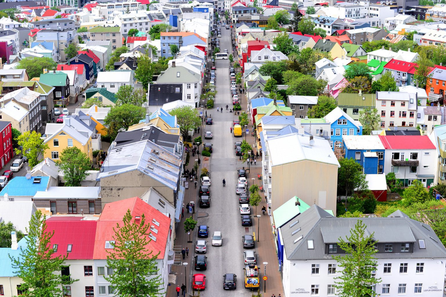 Reykjavík downtown
